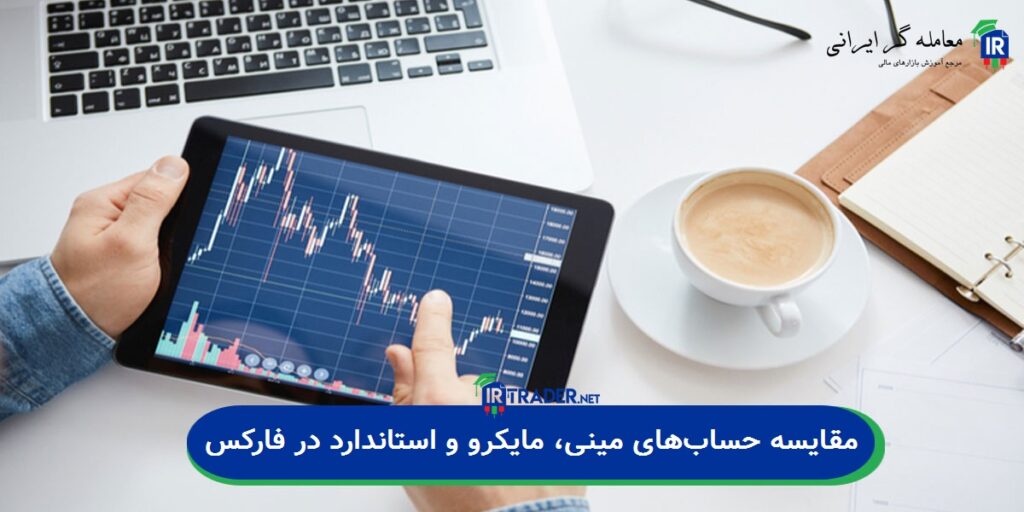مقایسه حسابهای میکرو، مینی و استاندارد در فارکس